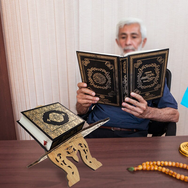 Wood Book Stand-ToShay.org