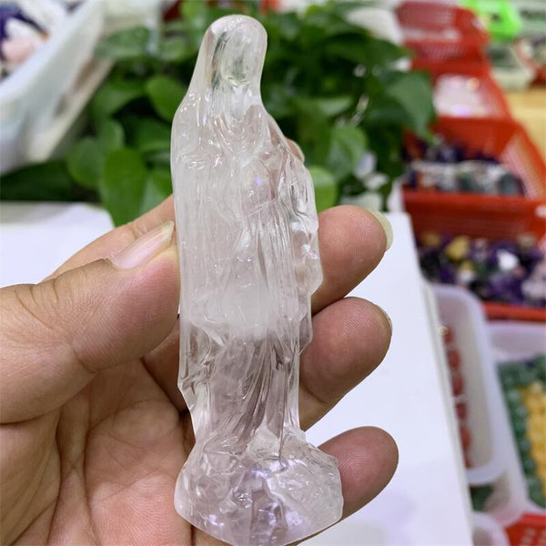 Mixed Crystal Madonna Statue-ToShay.org