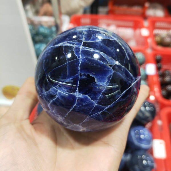 Blue Vein Stone Ball-ToShay.org
