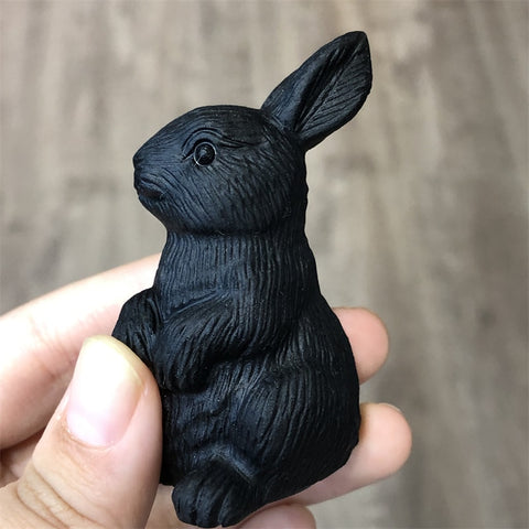 Black Obsidian Rabbit-ToShay.org
