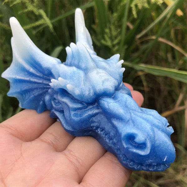Mixed Luminous Stone Dragon Head-ToShay.org