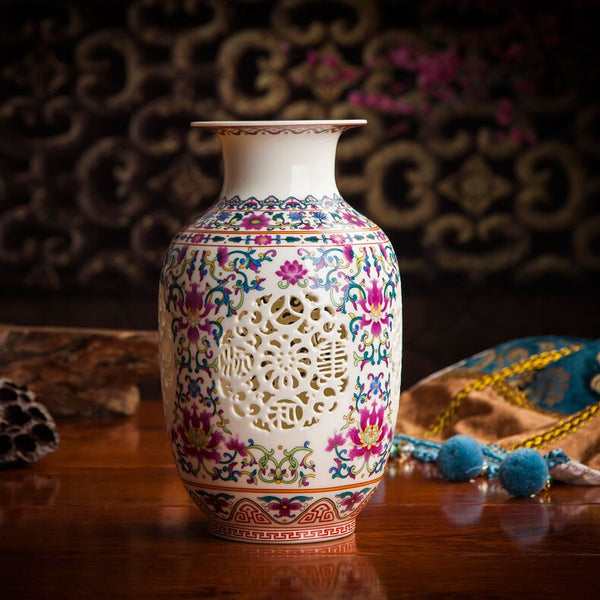 Hollow Antique Vase-ToShay.org