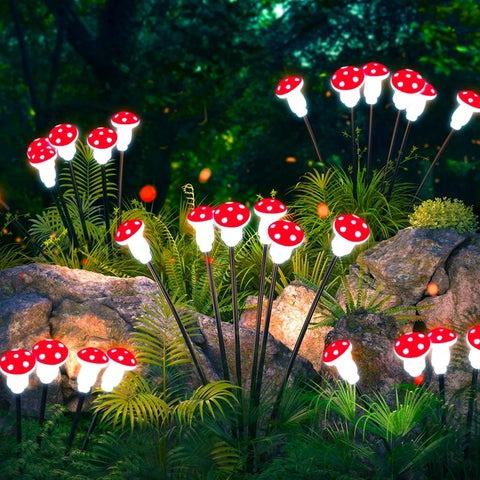 Mushroom Solar Lawn Light-ToShay.org