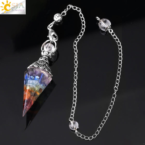 Mixed Crystal Dowsing Pendulum-ToShay.org