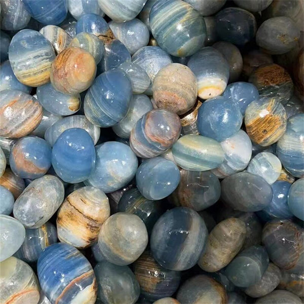 Blue Onyx Tumbled Stones-ToShay.org