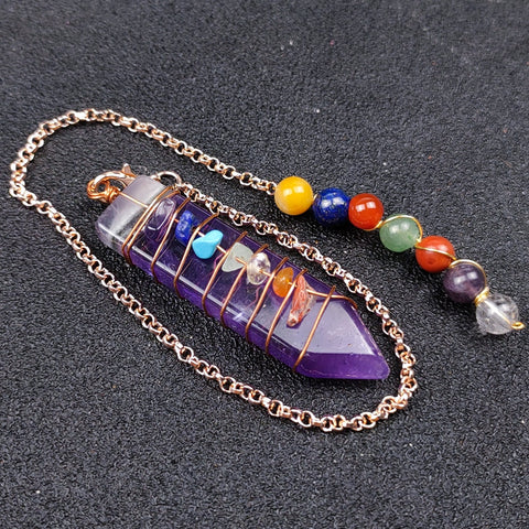 Chakra Crystal Dowsing Pendulums-ToShay.org