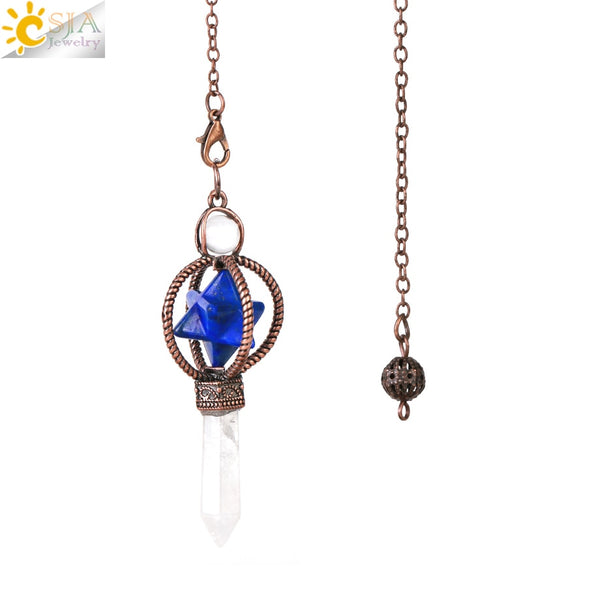 Crystal Merkaba Dowsing Pendulum-ToShay.org