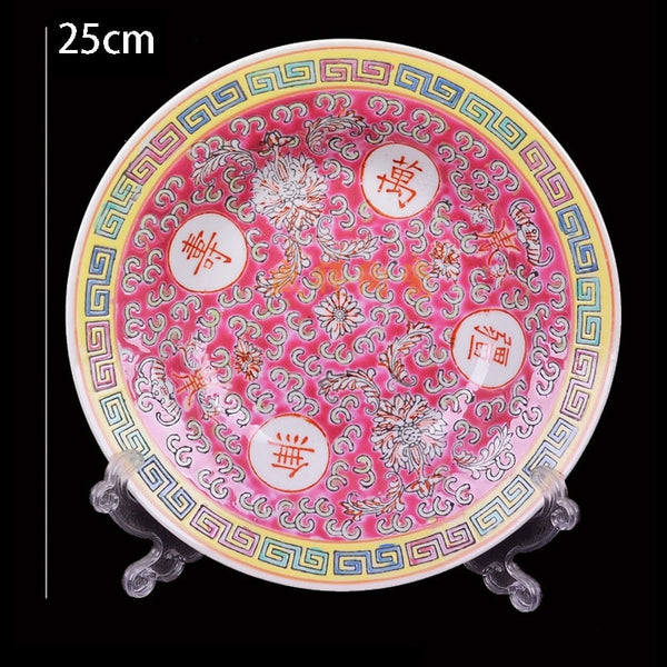 Enamel Ceramic Plates-ToShay.org