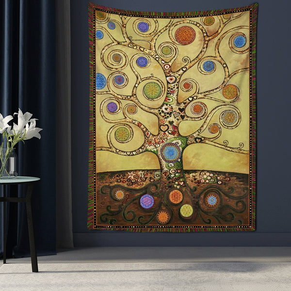 Chakra Tree Tapestry-ToShay.org