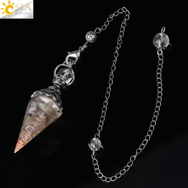 Mixed Crystal Dowsing Pendulum-ToShay.org