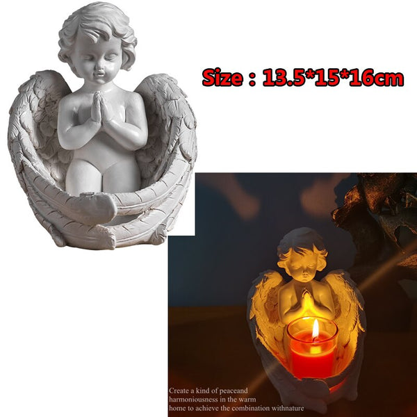 Angel Wings Candle Holder-ToShay.org
