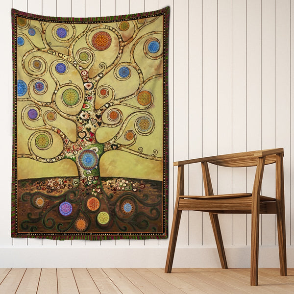 Chakra Tree Tapestry-ToShay.org