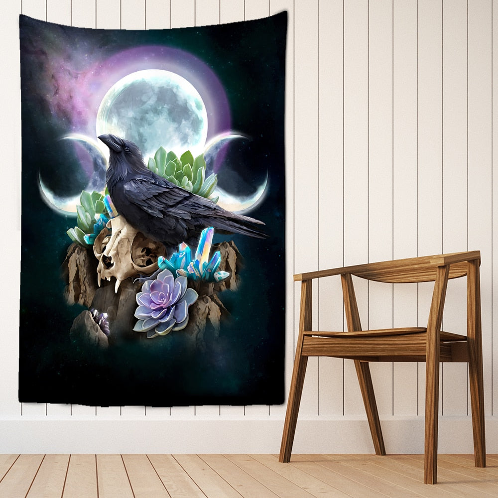 Moon Art Tapestry-ToShay.org