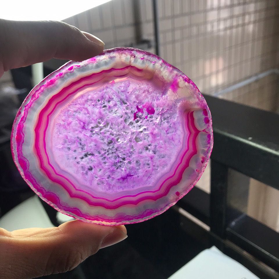 Mixed Agate Geode Slice-ToShay.org
