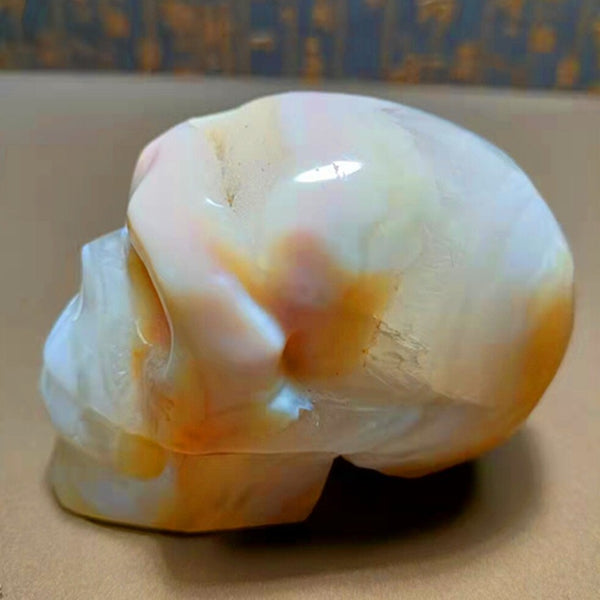 Mixed Agate Crystal Skulls-ToShay.org
