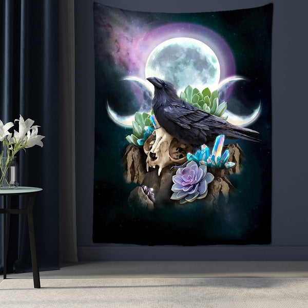 Moon Art Tapestry-ToShay.org