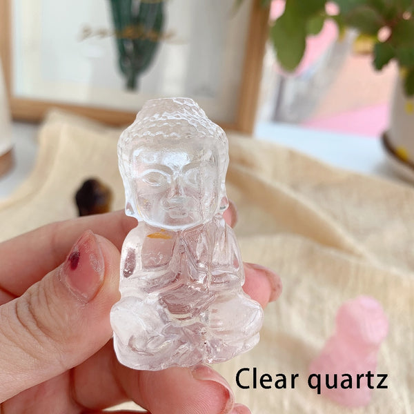 Crystal Quartz Buddha-ToShay.org