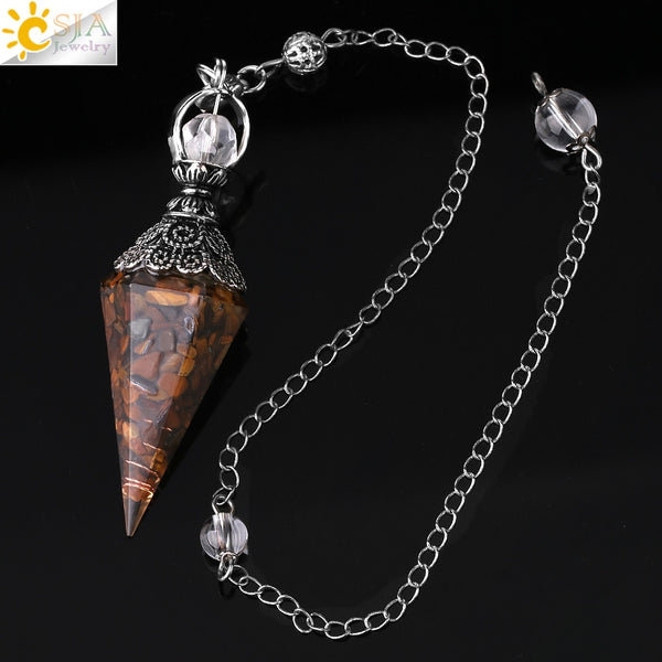 Mixed Crystal Dowsing Pendulum-ToShay.org