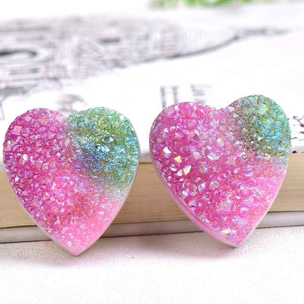 Pink Aura Crystal Heart-ToShay.org