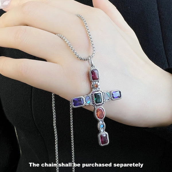 Jewel Cross Pendant-ToShay.org