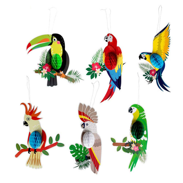 Tropical Bird Decorations-ToShay.org