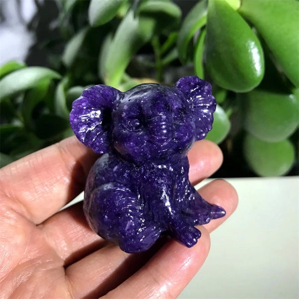 Purple Lepidolite Koala-ToShay.org