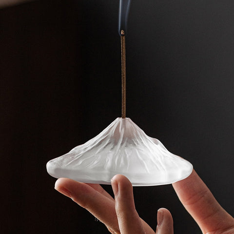 Crystal Snow Mountain Incense Holder-ToShay.org