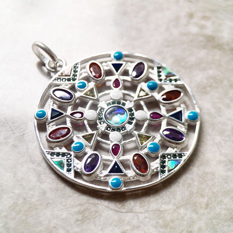 Silver Jewel Pendant-ToShay.org