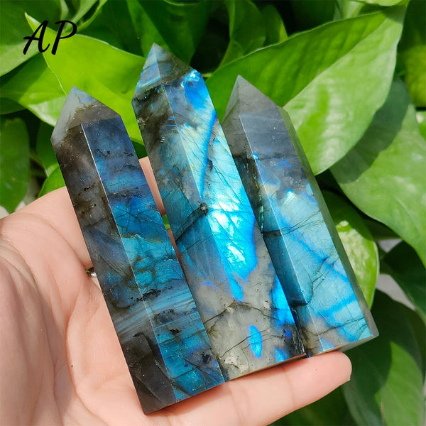 Blue Labradorite Point Tower-ToShay.org