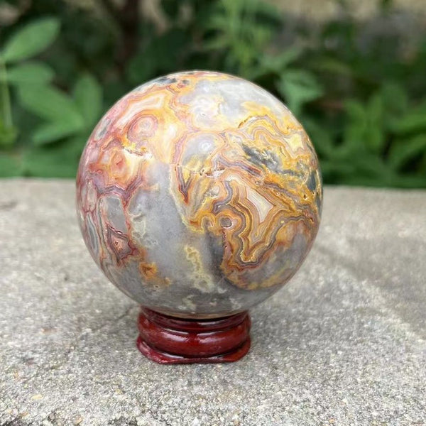 Crazy Agate Ball-ToShay.org