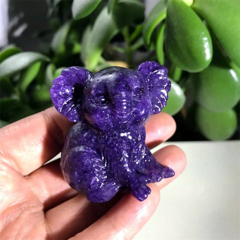 Purple Lepidolite Koala-ToShay.org
