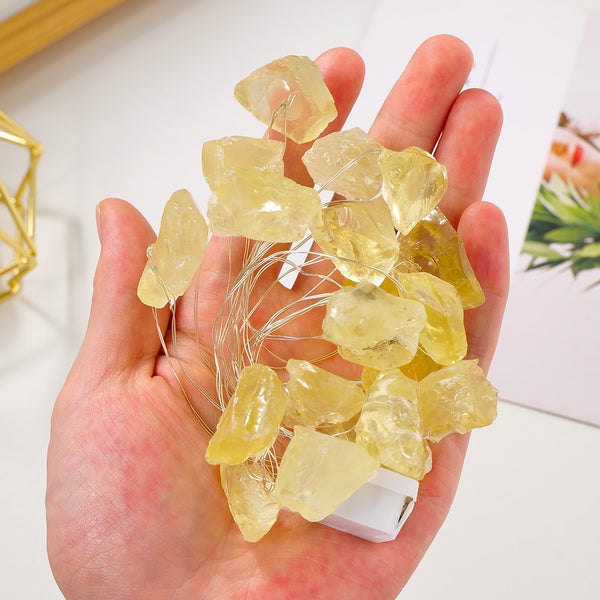 Mixed Quartz Crystal LED Lights-ToShay.org
