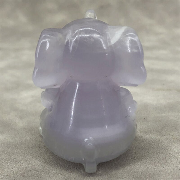 Purple Fluorite Elephant-ToShay.org