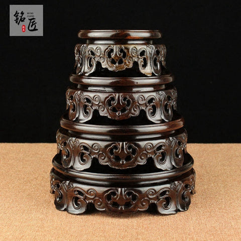 Black Wood Display Base-ToShay.org