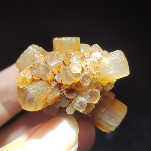 Yellow Aragonite Flower Crystal-ToShay.org