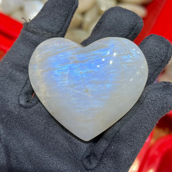 Blue Moonstone Labradorite Hearts-ToShay.org