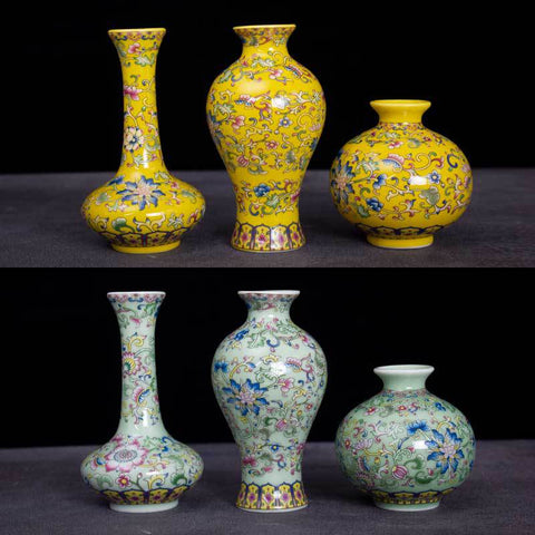 Porcelain Flower Vase-ToShay.org