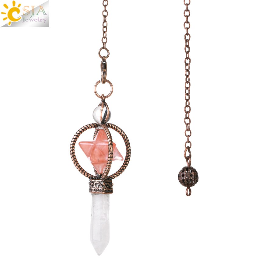 Crystal Merkaba Dowsing Pendulum-ToShay.org