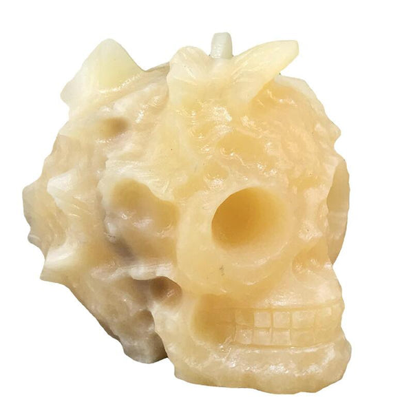 Yellow Calcite Skull-ToShay.org