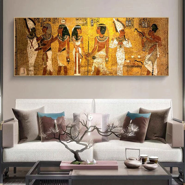Egyptian Mural Canvas-ToShay.org