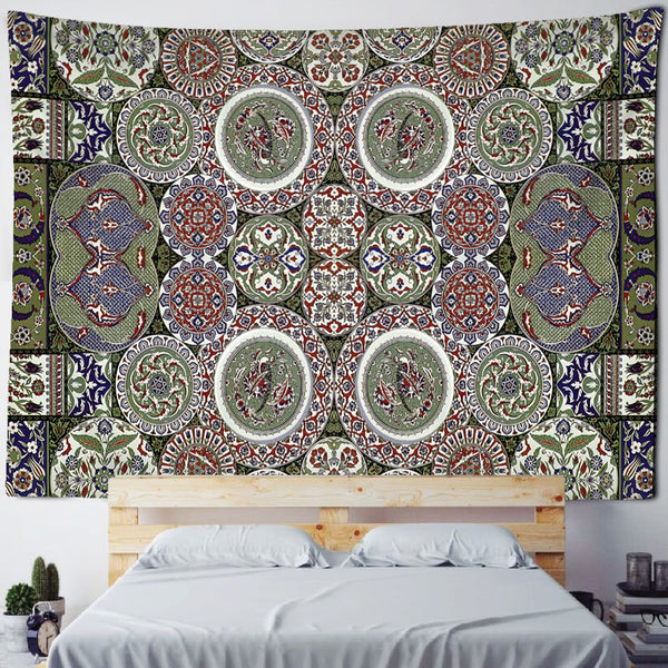 Thangka Tapestry Wall Hanging-ToShay.org