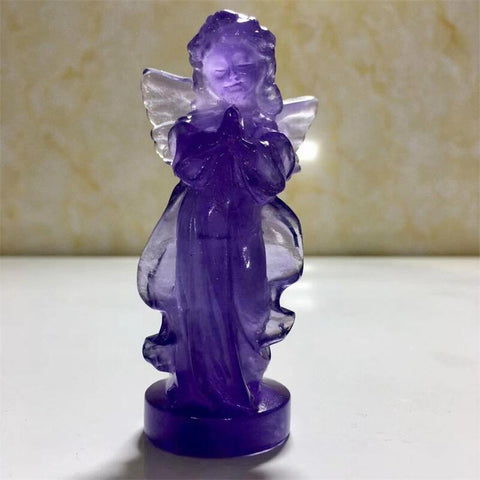 Purple Fluorite Angel-ToShay.org