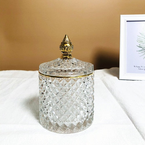 Crystal Glass Jar-ToShay.org