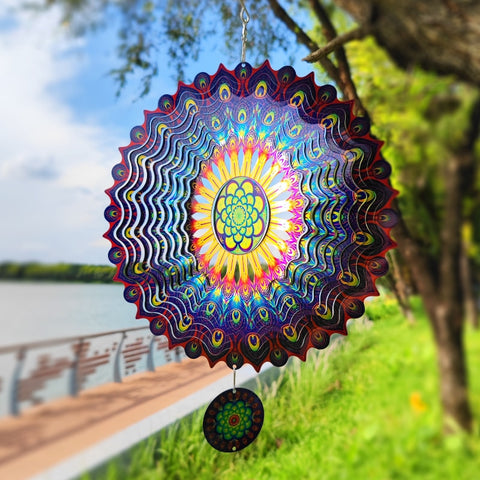 Mandala Wind Spinner-ToShay.org