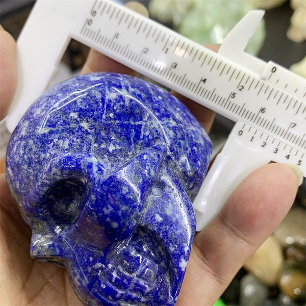 Blue Lapis Lazuli Skull-ToShay.org