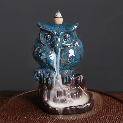 Owl Incense Burner-ToShay.org