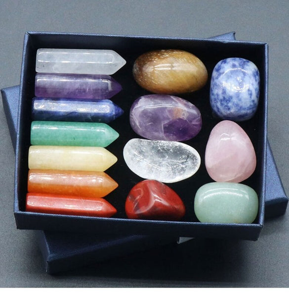 Chakra Crystal Stone Box Set-ToShay.org