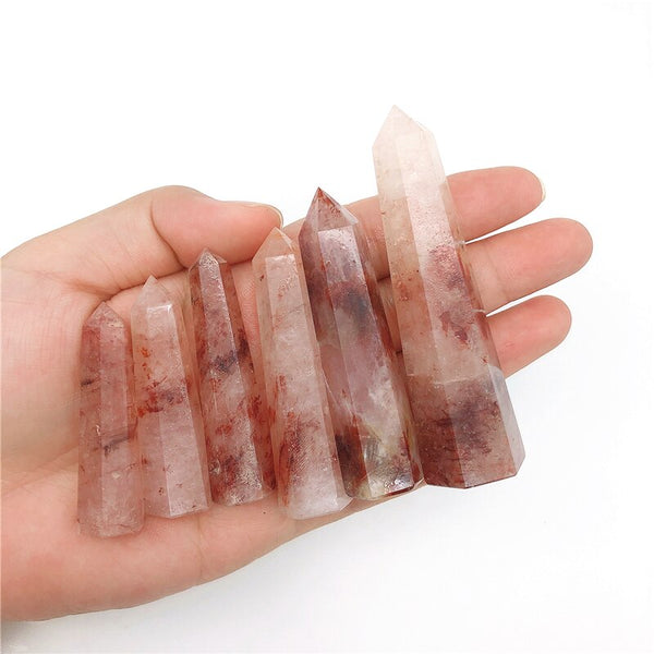 Red Fire Quartz Crystal Point-ToShay.org