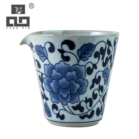 Blue and White Tea Pitcher-ToShay.org