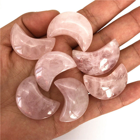 Pink Quartz Crystal Moons-ToShay.org